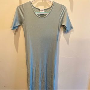 Plain Jane Ribbed Lounge Dress